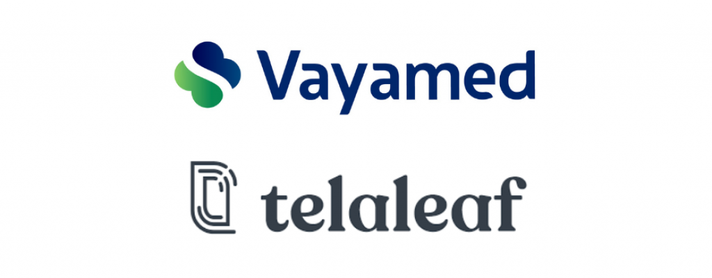 Vayamed und telaleaf Logo
